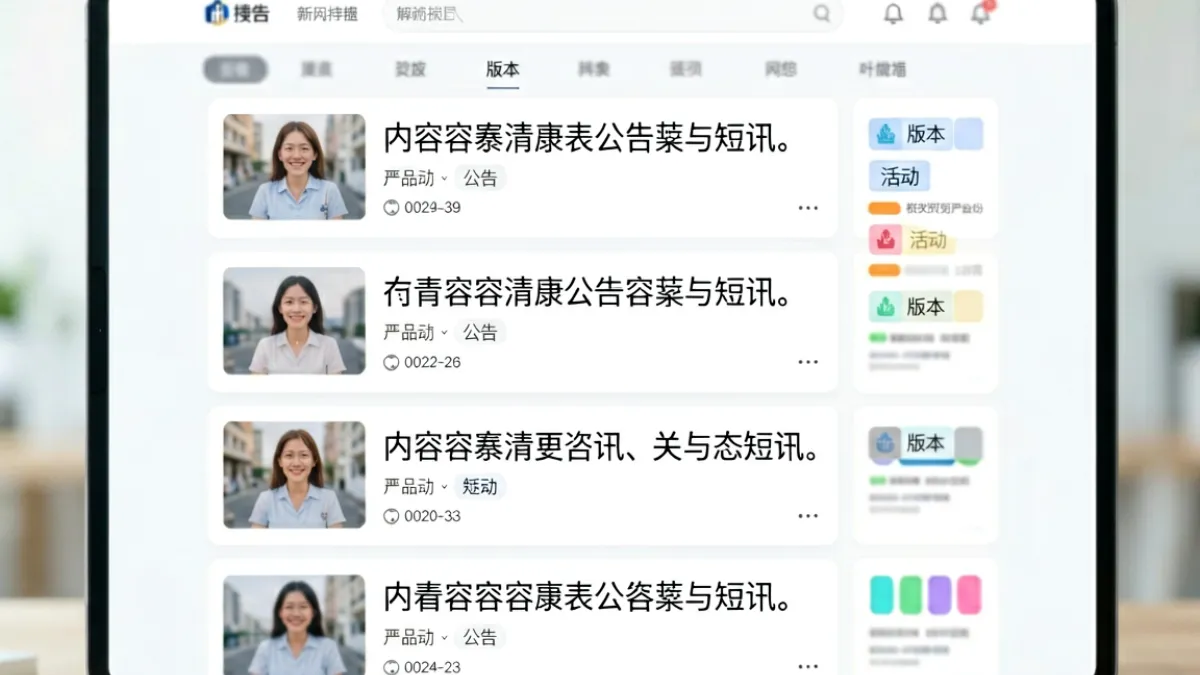 9uu平台最新动态公告页面截图，展示多条版本更新与活动通知的列表界面